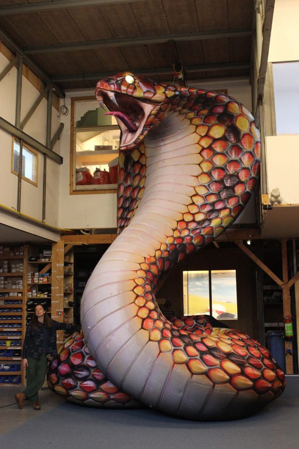 giant inflatable cobra